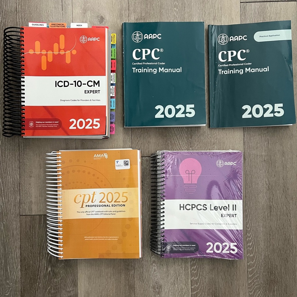 Medical Coding Book Bundle 2025